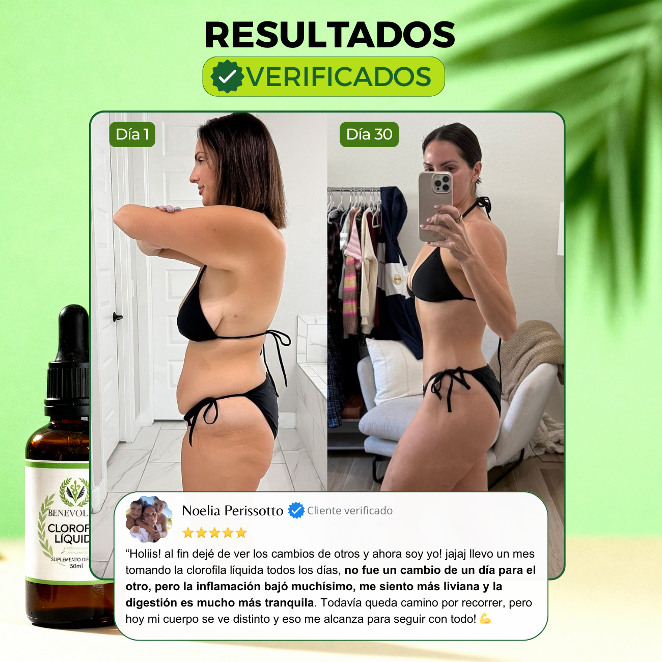 Clorofila Benevolent | Olvidate de la hinchazón en días