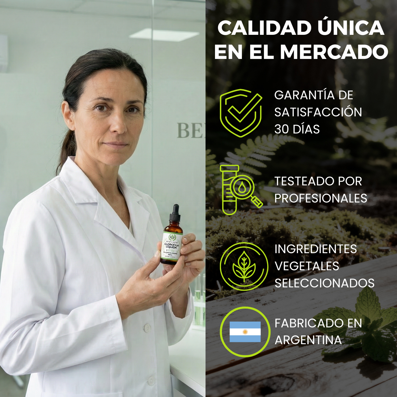 Clorofila Benevolent | Olvidate de la hinchazón en días